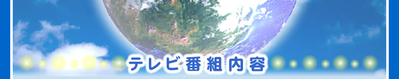 テレビ番組内容