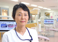 看護保健学部口腔保健学科准教授　泉野裕美さん