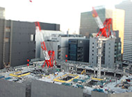 工事は８年がかりで進められている