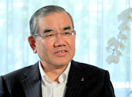 橋本和正　頭取の写真です