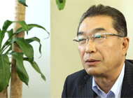 大阪支店　奥本信宏支店長の写真です