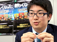コリケア　マーケティング担当　宮本慎太郎さんの写真です
