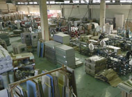 畳づくりの工場