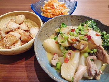今が旬の甘い根菜でほっこりおモテなし！