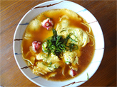 香明石風ふわふわ卵焼きラーメン