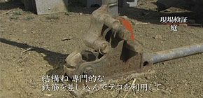画像：ギックリ腰になる庭