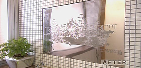 画像：お風呂が廊下の家