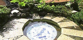画像：敷地1000坪の庭