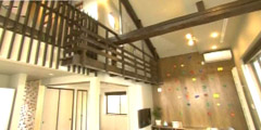 「空間アイデア」部門　第２位　壁も登れる平屋の2階け