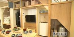 「空間アイデア」部門　第３位　見て納得の立体廊下