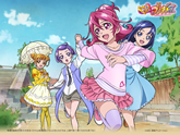 朝日放送テレビ ドキドキ プリキュア おたのしみ 今月の壁紙カレンダー