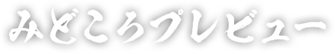 みどころプレビュー