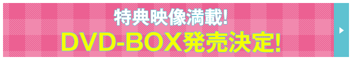 特典映像満載！DVD-BOX発売決定！