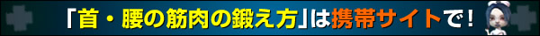 首・腰の筋肉の鍛え方