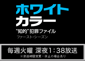 ホワイトカラー“知的”犯罪ファイル ファースト・シーズン／毎週火曜 深夜1：38放送