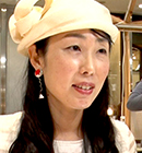 七宝作家　小島亜伊さん