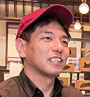 『菓匠庵白穂』　和菓子職人　新澤貴之さん