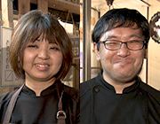 吉田健一郎さん、克代さんご夫妻　「パンカフェＫＯＫＯＮ～江近～」　東近江市