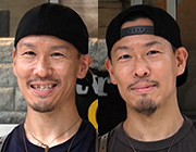土橋諒太さん、健太さん　奈良市　双子のキッチンカー「ＣＵＣＩ奈良」