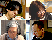 加悦徹さん、順子さん、雅乃さん、千惠子さん　京都市左京区　「猫猫寺」