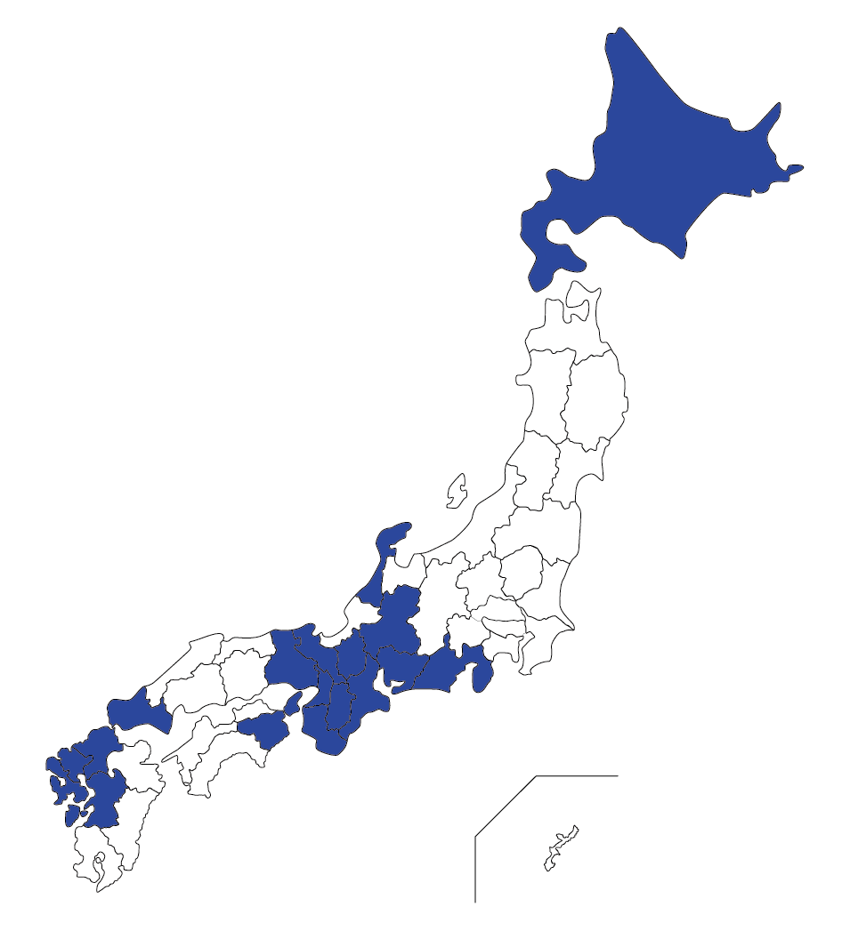 放送エリア地図