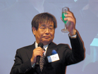 特別協賛社（株）毎日コミュニケーションズ 代表取締役社長 中川信行 大会名誉顧問