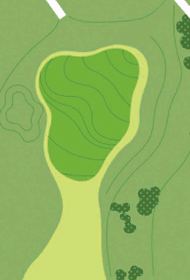 HOLE No.9 拡大図