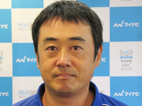 トップ通過の野上浩壱選手