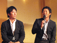 宮本プロ、矢野プロによるトークコーナー