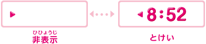 時計サンプル