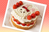 「うさぎショートケーキ」を作ってキュアホイップの誕生日をお祝いしよう！