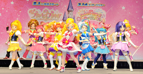 ｇｏ プリンセスプリキュア ニュース 速報 ｇｏ プリンセスプリキュアと映画の合同記者会見開催 朝日放送テレビ