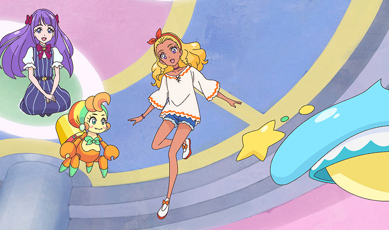 スター トゥインクルプリキュア ストーリー 海の星 人魚になってスーイスイ 朝日放送テレビ