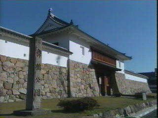 田辺城城門
