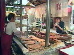 御幸通商店街の屋台