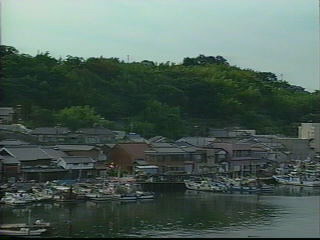 室津港から見た室山城