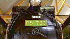 D51形793号機蒸気機関車