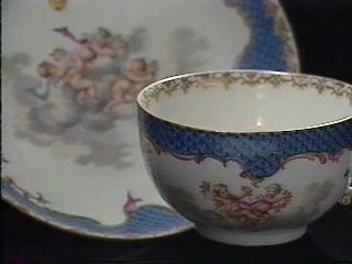 マイセン窯のコーヒーカップ 