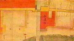 出石城下図