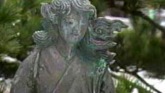 越前水仙発祥伝説の碑