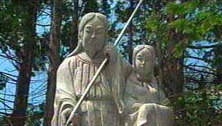 イザナギイザナミの像(おのころ神社)