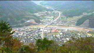 竹田城跡からの眺望