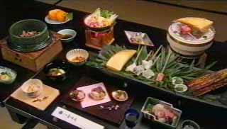 料理（湯の花温泉　すみや亀峰庵）