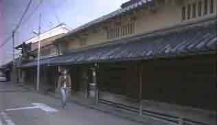 龍田の町並