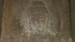石造線刻阿弥陀如来像（正楽寺）