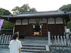竹内街道 画像：長尾神社