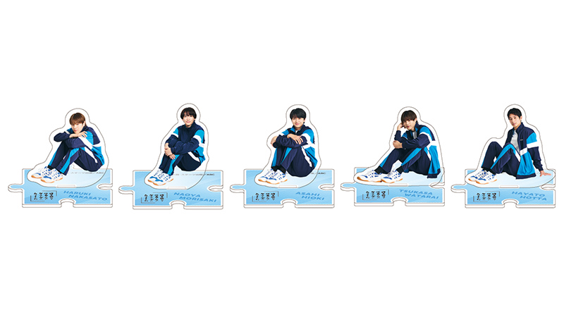 修学旅行で仲良くないグループに入りました アクスタ トレカ 日置 渡会 セット 修学旅行で仲良くないグループに入りました」アクリルスタンド 手繋ぎ