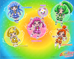 朝日放送テレビ スマイルプリキュア 壁紙カレンダー