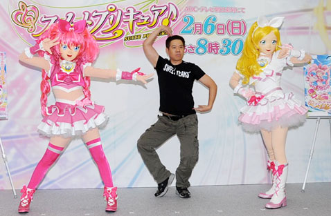 朝日放送テレビ スイートプリキュア 記者会見 朝日放送テレビ スイートプリキュア 記者会見