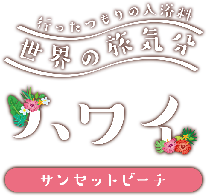 【世界の旅気分 ハワイ】サンセットビーチ